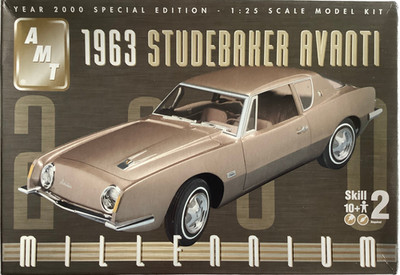  AMT 30268 1/25 1963 Studebaker Avanti - versiegelt (GF311-19S9/2)