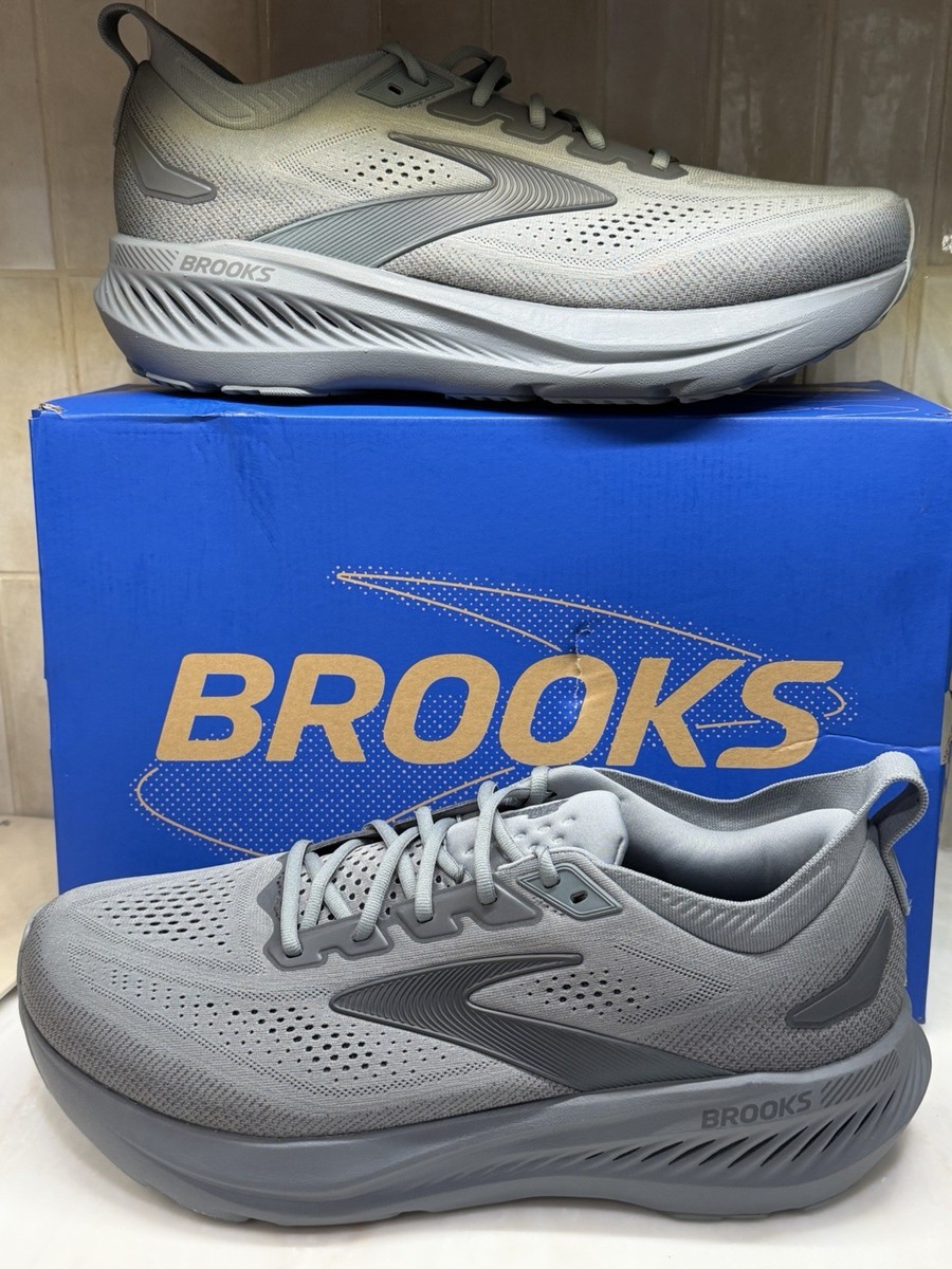 Brooks Glycerin GTS 23 Mens 14 4E Extra Wide Grey Black  display picture 1