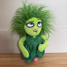 Disney Inside Out Disgust Plush Stuffed Toy Green Dress 8  Car Hanging