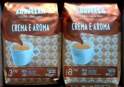 2x Kaffee ''Lavazza Crema e Aroma'' ganze  Bohnen 2x1kg