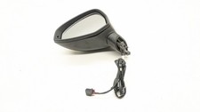 AUDI A4 B9 8W WING MIRROR MANUAL FOLDING LEFT PASSENGER SIDE WHITE 2017 DAMAGED