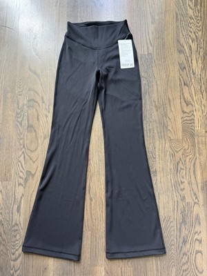 NWT Lululemon Wunder Under SmoothCover HR Flared Pants Black 31.5'' Inseam Size 6