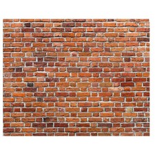 10x8ft Red Brick Wall Backdrop for Photoshoot Polyester Fabric Brick Backdrop