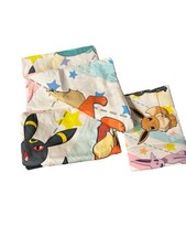 Pokemon Pikachu Bedsing Set Dubet Cover And Pillow Cases, Pokemon Bedding Set