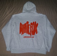 WHITE FOX BOUTIQUE HOODIE VERSION 6.0 WOMEN'S LARGE PULLOVER OVERSIZED WHITE EUC