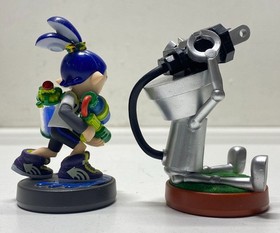 Lot of 3 Nintendo Amiibos: Mr Game and Watch, Chibi-Robo & Inkling Boy