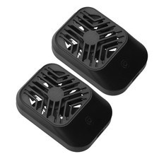 2 Pcs Mobile Phone Cooler Radiator Travel Gaming Cooling Fan Cellphone