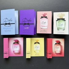 D&G Dolce Perfume Collection Sample Spray Vial Set Of 7
