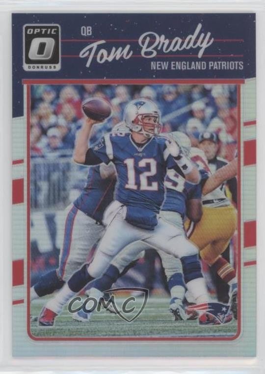 2016 Donruss Optic Holo Tom Brady #62 0zd3