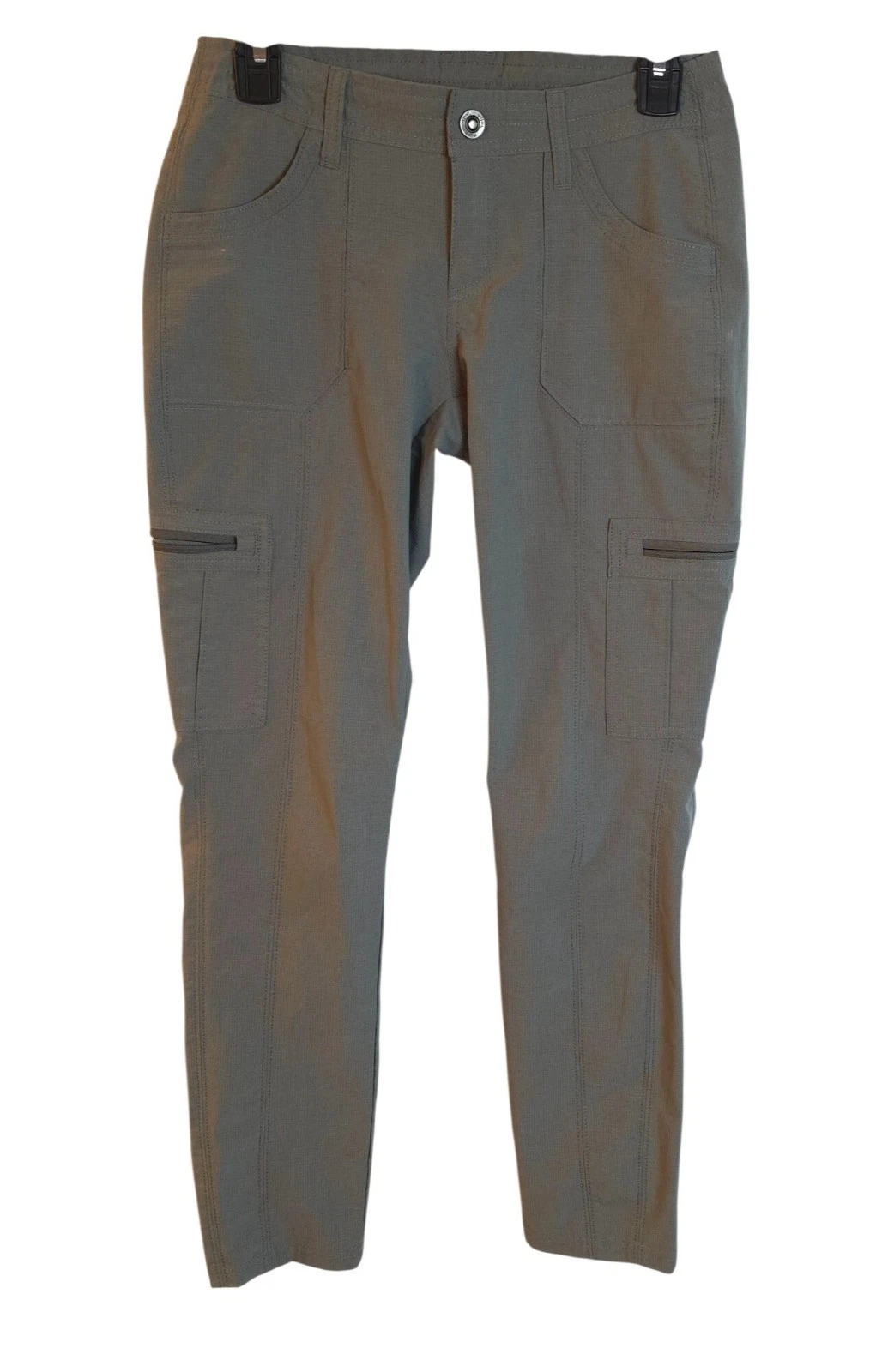 KÜHL Horizn Skinny Pants Size 4 Petite Gray Stretch DWR UPF 50+ Hiking