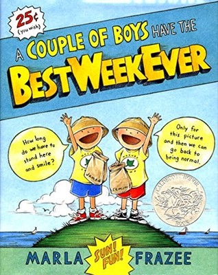 A COUPLE OF BOYS HAVE THE BEST WEEK EVER By Marla Frazee - Hardcover *BRAND NEW*