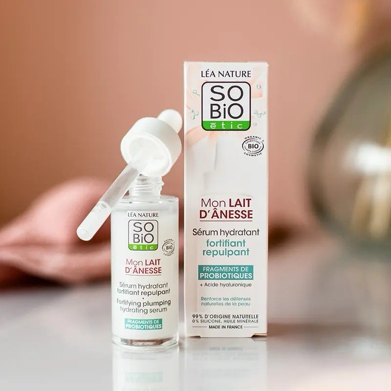Sérum hydratant repulpant SO BIO Mon lait d’ânesse 30ml - 4