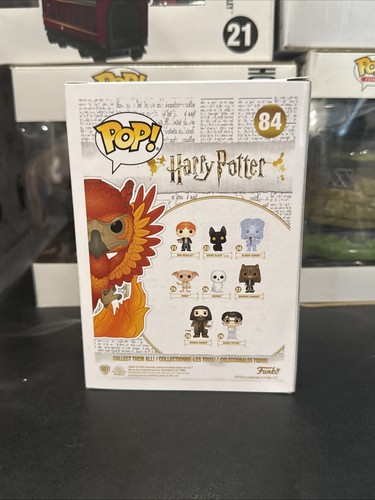 Funko Pop! Harry Potter - Fawkes Flocked #84 2019 Convention Exclusive - Picture 3 of 6