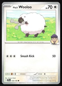 Hop's Wooloo 135/159 SV09: Journey Together Pokemon