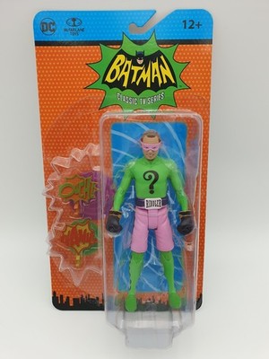 DC Retro Batman 66 The Riddler Boxing Gloves 15cm McFarlane Toys 2022 Neu Ovp 