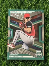 2023 Panini Elite Extra Edition Dylan Questad Status Green /499 #121 - Twins