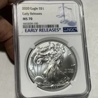 2020  American Silver Eagle - NGC MS-70- Early Releases