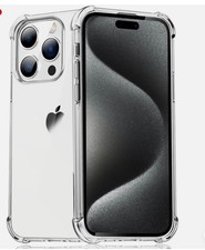 Case For iPhone 16 15 14 Pro Max Plus 13 12 11 7 8 Clear Cover Shockproof Phone
