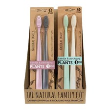 Toothbrush Twin Pack Soft Assorted Colours 2 Pieces