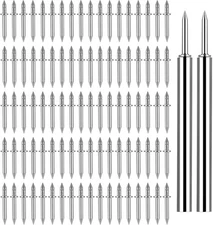 250 Pcs Double-Head Skirting Nails with Sleeve Tool for Wood Baseboard