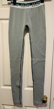 YLLW Cora Ribbed Leggings, NWOT, Verde, XS
