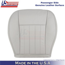 2005-2007 Fits Jeep Liberty Limited Passenger Bottom Leather Cover Graystone