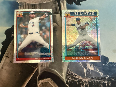 2026 Topps Series 2 Silver Pack Chrome Refractor 1991 Pick Card Complete Set