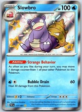 Slowbro Holo Shiny Rare SV: Paldean Fates 117/091 NM on eBay