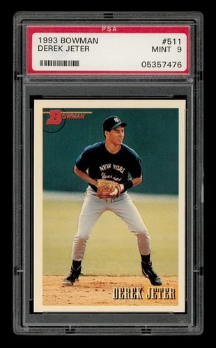 1993 Bowman: #511 Derek Jeter PSA 9 MINT