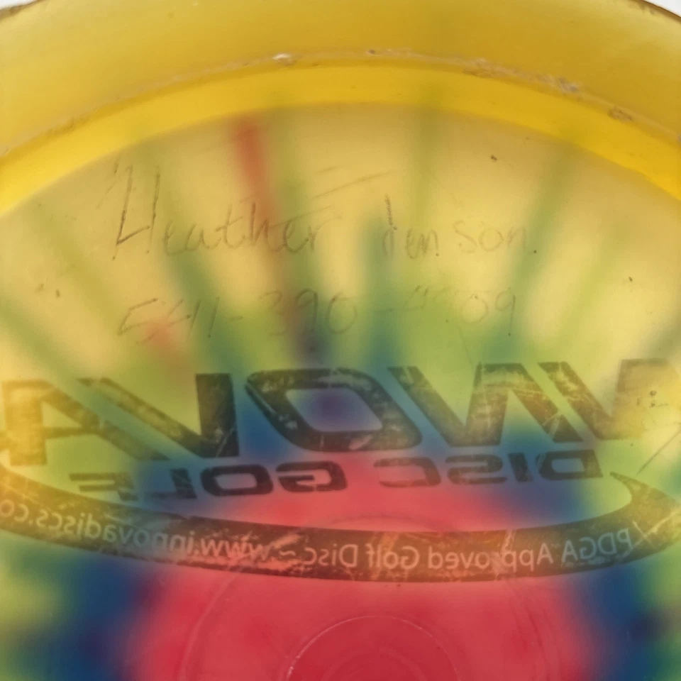 Innova Champion Orc PFN w/ Patent # Penned Tie Dye I Dye 174g Used - Image 4 of 4