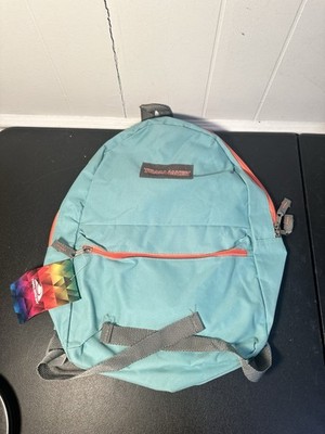 Trailmaker Classic  Backpack Teal/Salmon Color Zip Adjustable New