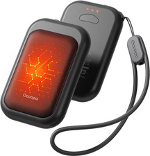 Magnetic Rechargeable Hand Warmers 2 Pack, Card-style Electric Hand Warmer, Pock