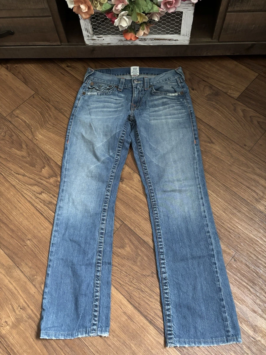 TRUE RELIGION USA製 デニムパンツ 31 Ricky系 True Religion Ricky 31