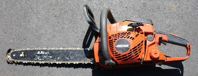 ECHO CS-370 Chainsaw 36.3cc Mid-Range Saw W/ 16  Bar & Chain, For parts