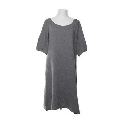 GANT, Kleid, Größe: XL, Grau, Baumwolle/Polyamid/Wolle, Einfarbig, Damen #ytB
