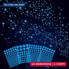 421PCS Glow in The Dark Stars for Ceiling Stickers, Glow in The Dark Wall FAST
