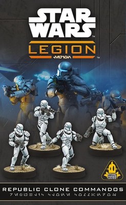 Asmodee   Star Wars Legion - Republic Clone Commandos   Tabletop Miniature Game 
