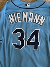 Tampa Bay Rays Jeff Niemann Game Worn Jersey 2012 season. Majestic sz 52 — photo 7