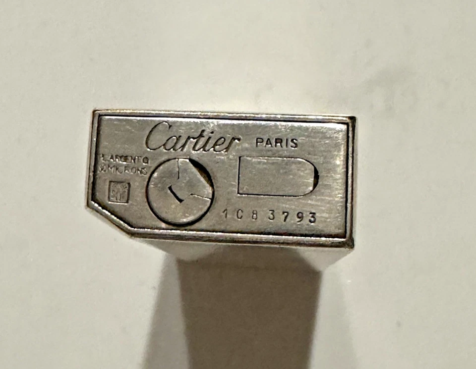 Cartier Vintage Silver Lighter-Stunning - Image 4 of 4