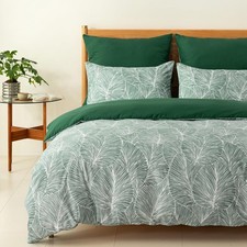 Lekesky Emerald Green Duvet Cover King Size, Reversible King Comforter Cover ...