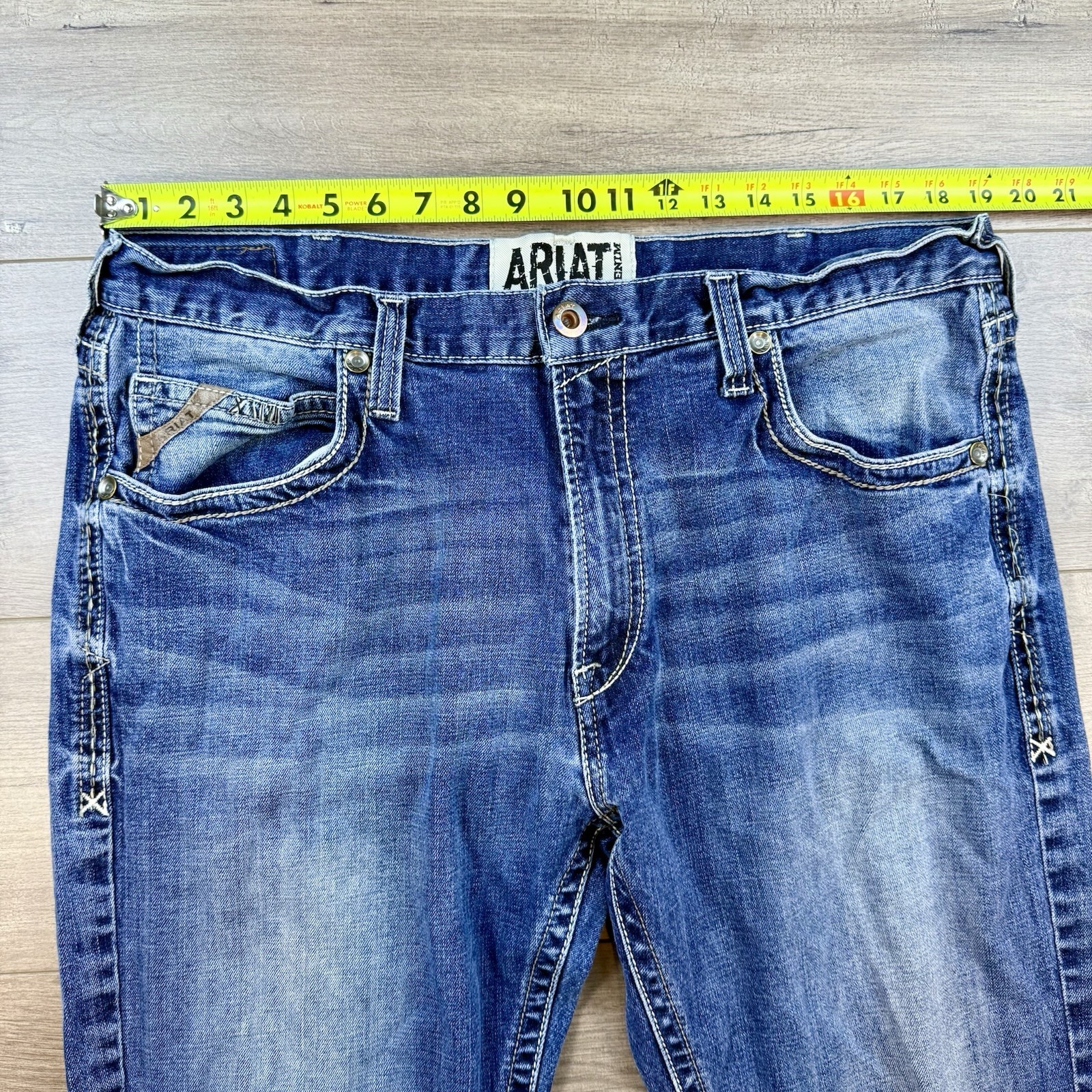 Ariat M5 Slim Stretch Adkins Stackable Straight L… - image 13