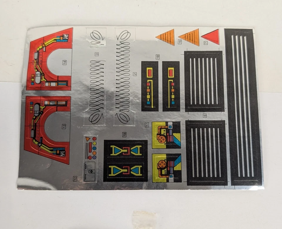 G1 Transformers Megatron 100% Complete W/box & Insert Unused Stickers  - Image 4 of 4