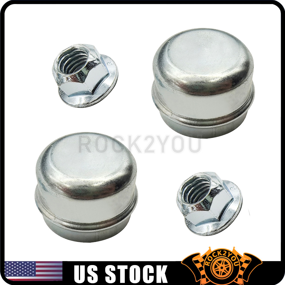 Front Axle Dust Grease Cap Hex Nut for Ford F-150 2004-2025 Expedition 2003-2023