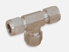 3/8 Tube OD 316ss Union Tee Fitting Parker A-Lok 6ET6-316