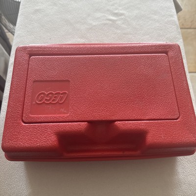 LEGO Vintage 1983 RED Storage Box Container Carrying Case Full Of Legos!