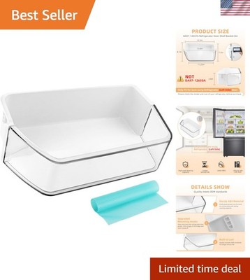 Left Door Shelf Bin for Samsung RF260BEAESR - Fits Perfectly, Easy Setup