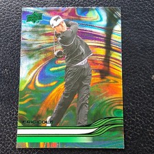 Upper Deck 2026 Golf Eric Cole Green Trading Card #38 Base Set PGA Tour
