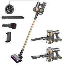 SUPERLEX Cordless Upright Vacuum Cleaner Lightweight with Battery Hover 150W UK