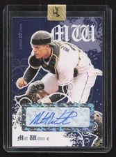 2007 Justifiable Matt Wieters Auto 08 Preview Autograph #/200 #20 Card