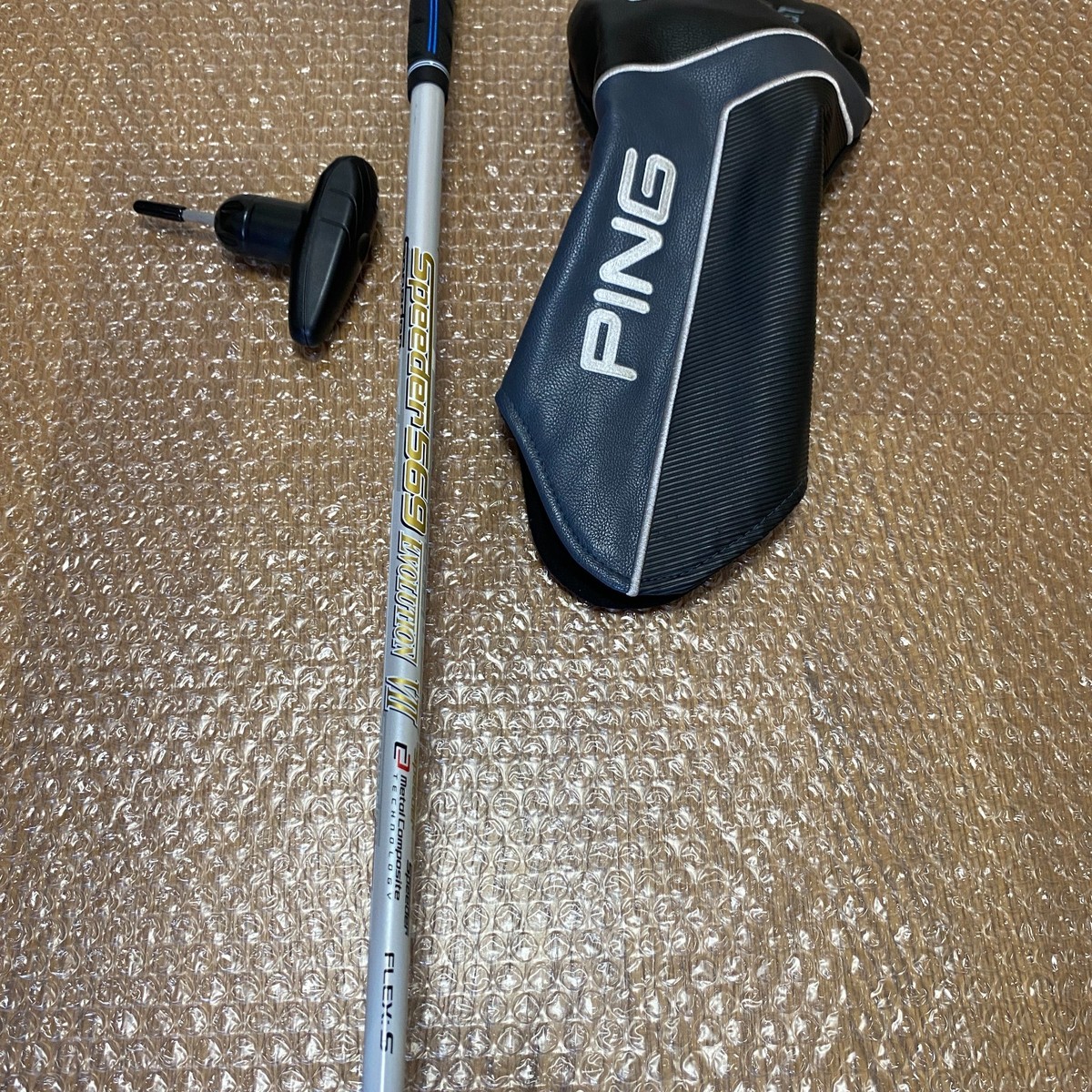 PING G425 LST 9° Driver SPEEDER569 Ⅶ S w/ Headcover Wrench PING G425 LST 9° Driver SPEEDER569 Ⅶ S w/ Headcover Wrench